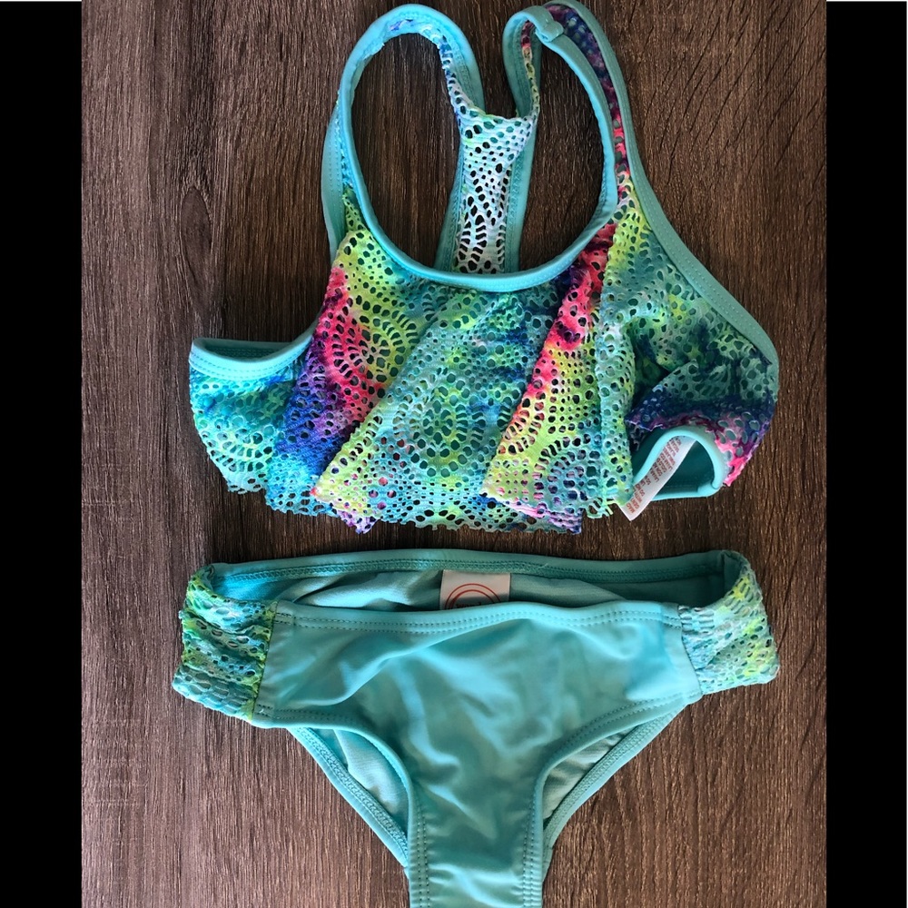 Girls swimsuit 🐬👙🧜🏼‍♀️ (turquoise)